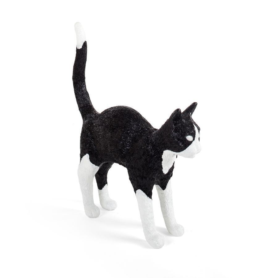Seletti Jobby The Cat Black & White Vendita Economica