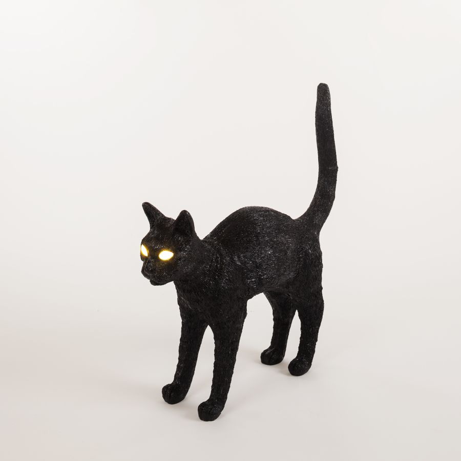 Seletti Jobby The Cat Black Saldi Di Fabbrica