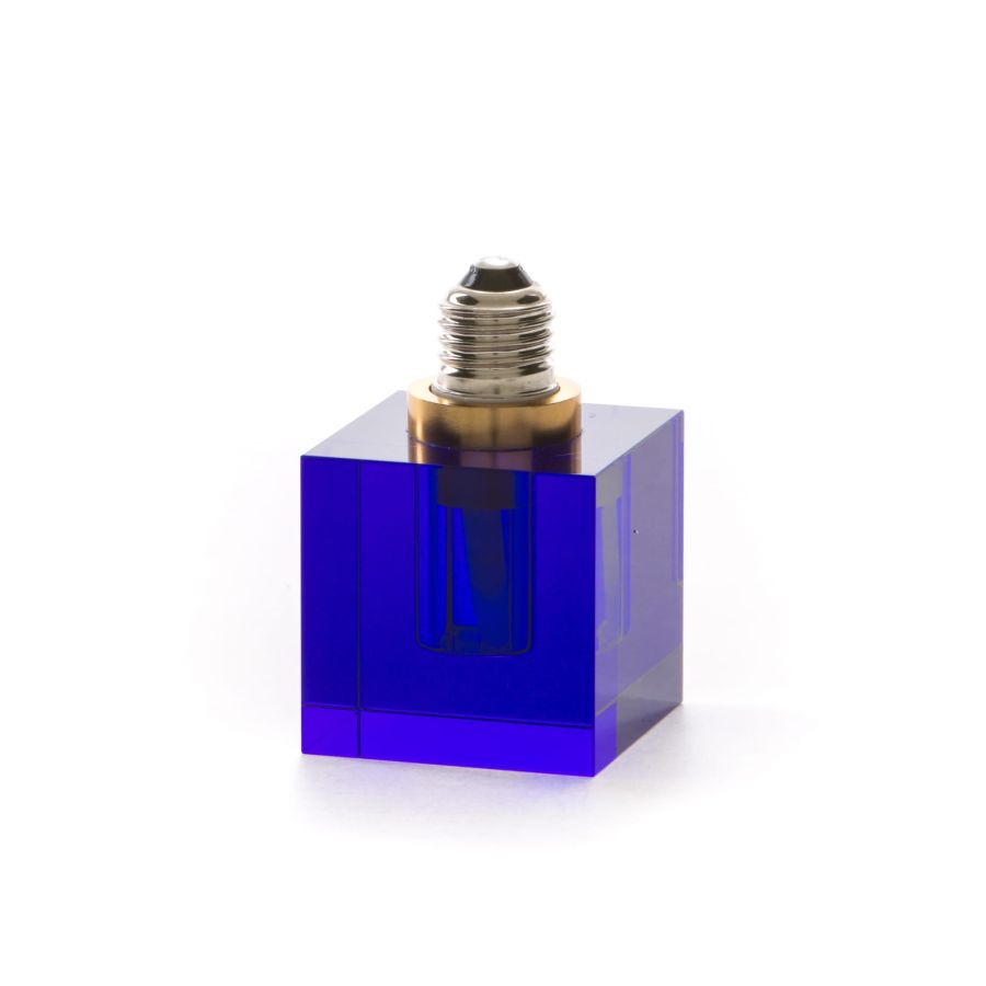 Seletti Crystaled Square Blue Qualità Garantita