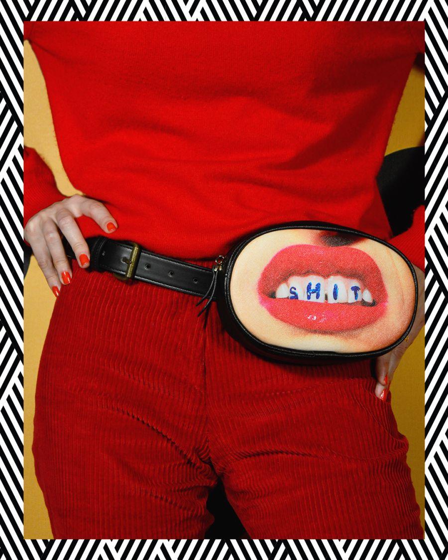 Seletti Waist Bag Shit In Saldo