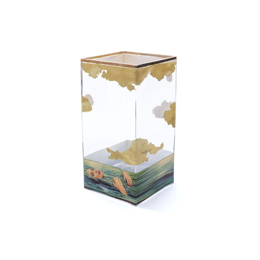Seletti Glass Vase Seagirl Sconto