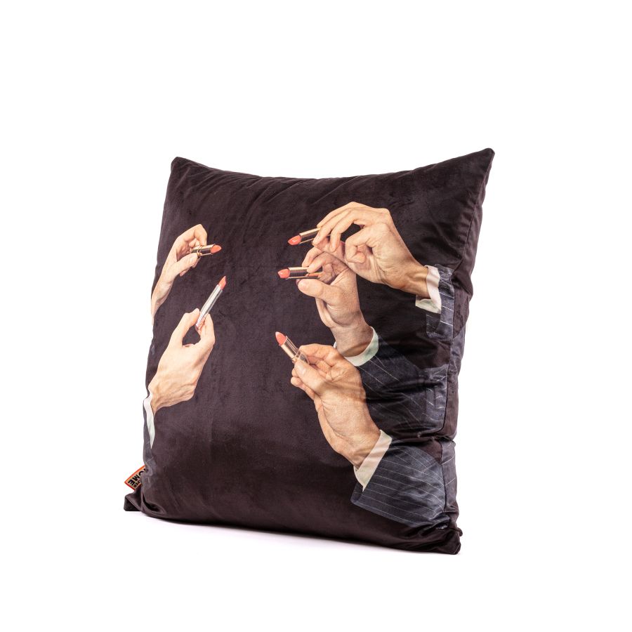 Seletti Cushion Lipstick Black Ultimi tre giorni