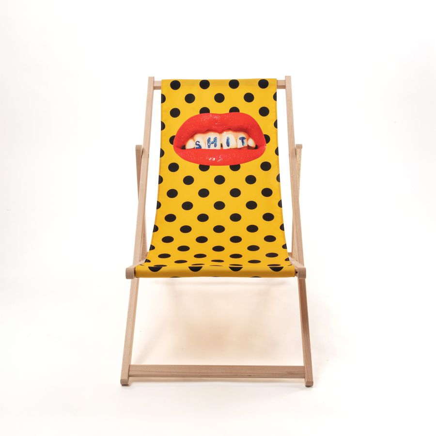 Seletti Deck Chair Shit Fino al 60% di sconto