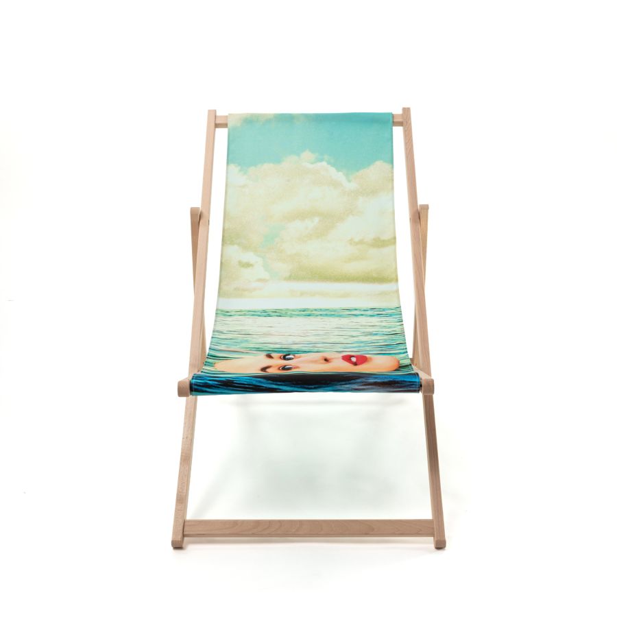Seletti Deck Chair Girl in the Sea Fino al 65% di sconto