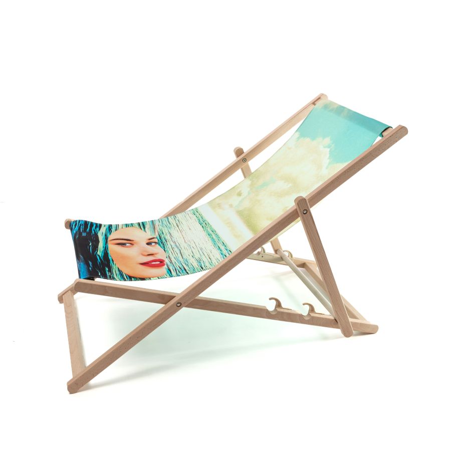 Seletti Deck Chair Girl in the Sea Fino al 65% di sconto