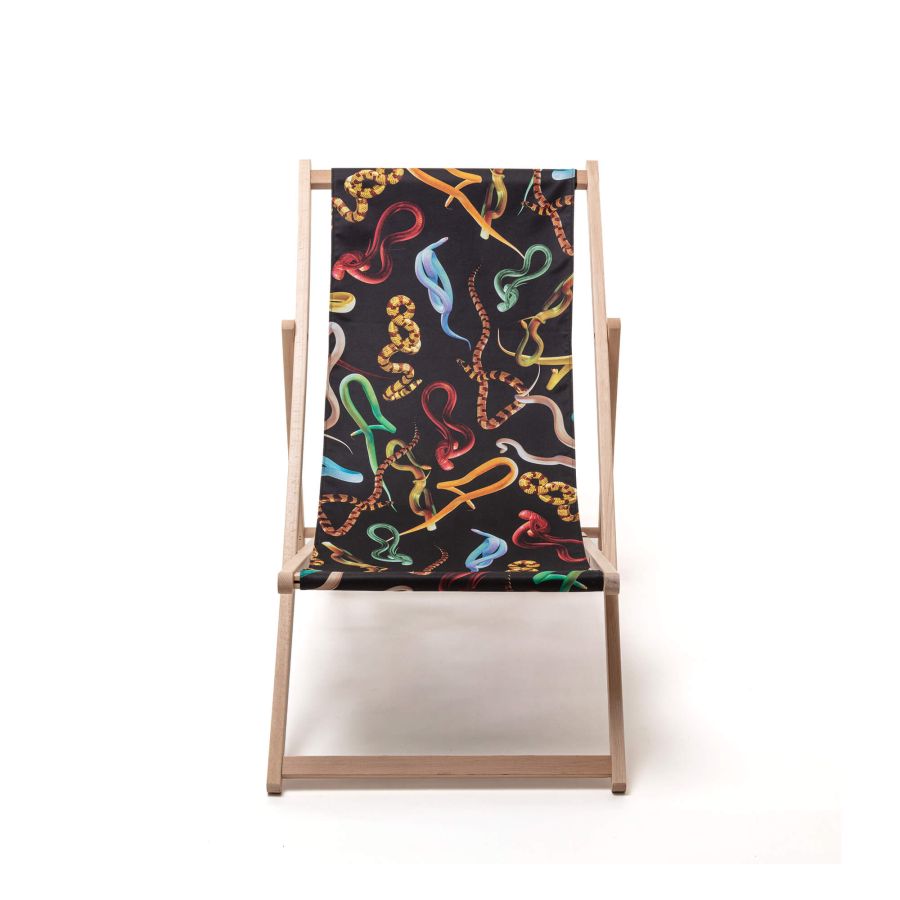 Seletti Deck Chair Snakes Only for today