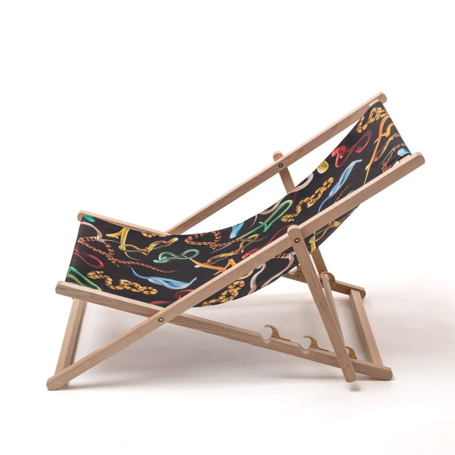 Seletti Deck Chair Snakes Only for today