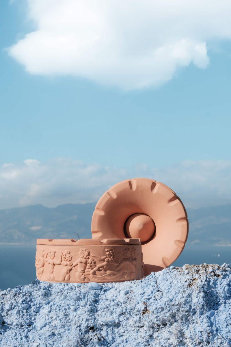 Seletti Terracotta Ashtray Soddisfazione Garantita