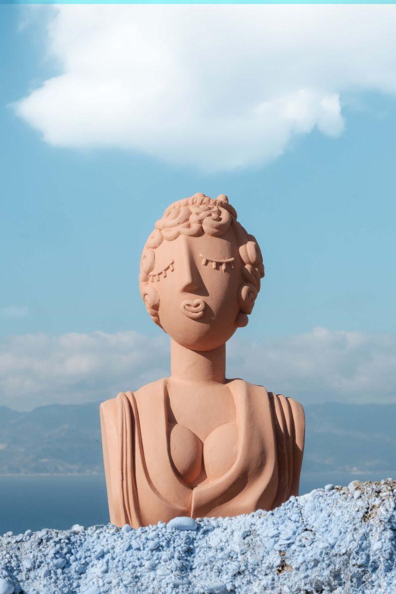 Seletti Terracotta Bust Man Negozi Online
