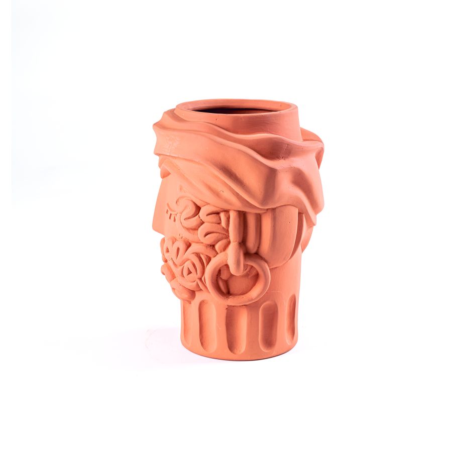 Seletti Terracotta Wall Vase Greche Affare Del Giorno