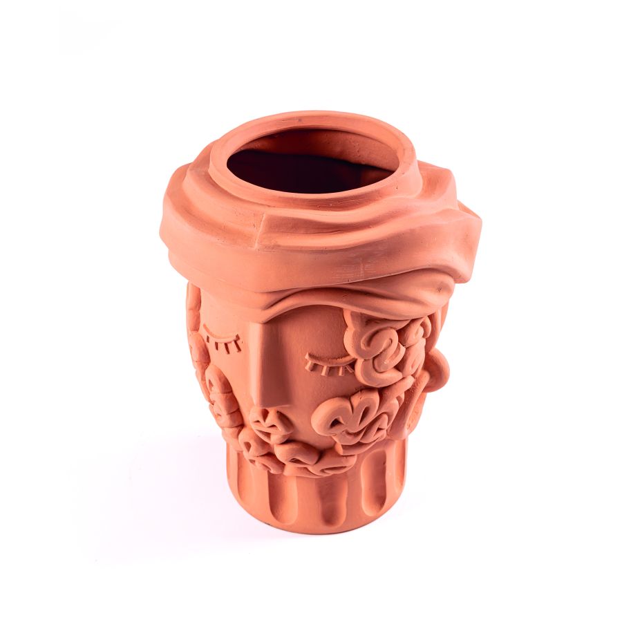 Seletti Terracotta Wall Vase Greche Affare Del Giorno