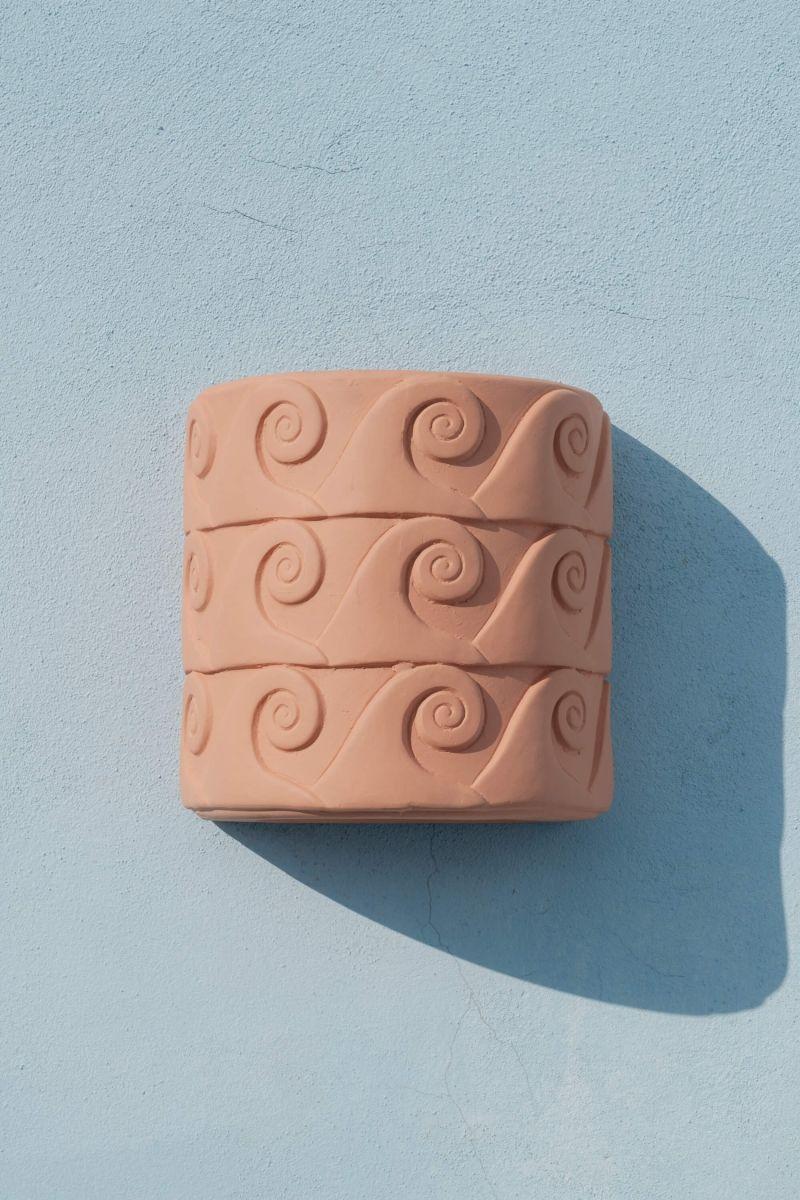 Seletti Terracotta Wall Vase Greche Prezzo Ridotto