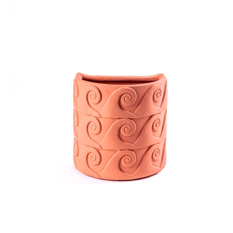 Seletti Terracotta Wall Vase Greche Prezzo Ridotto