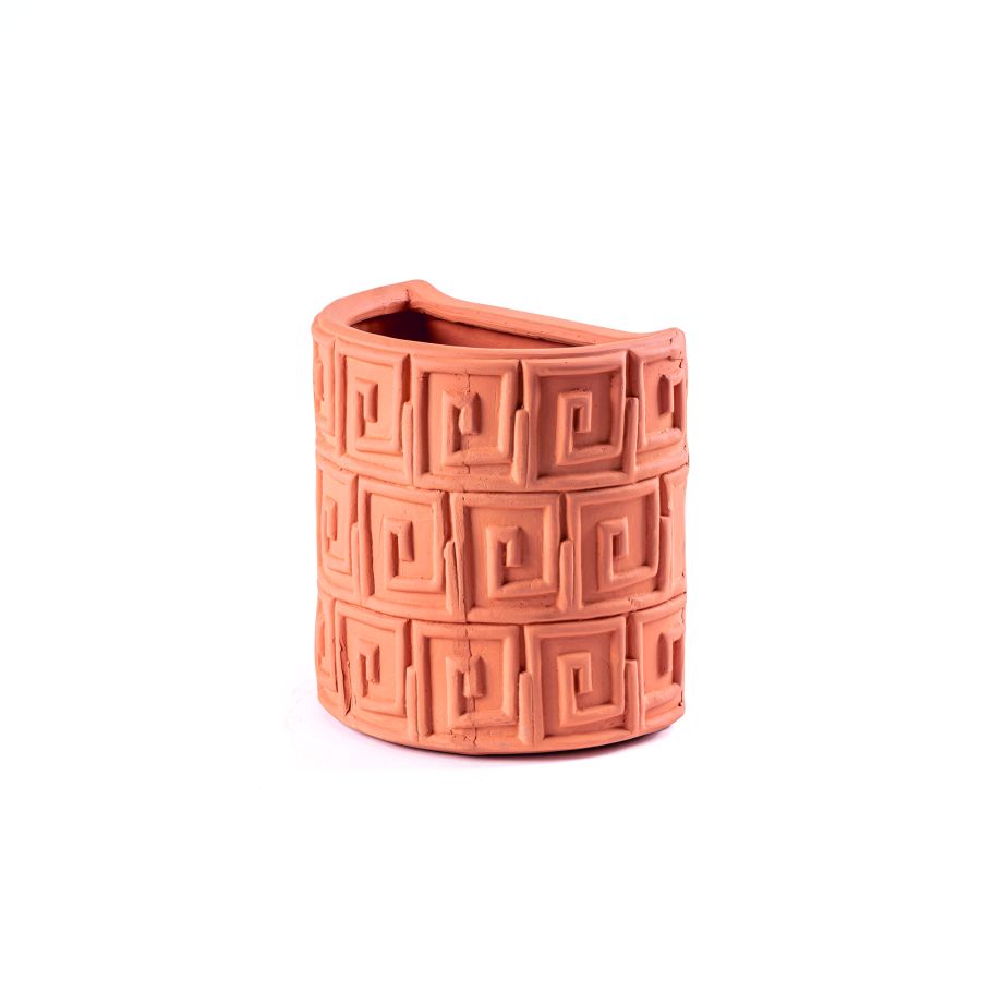 Seletti Terracotta Wall Vase Greche Sottocosto