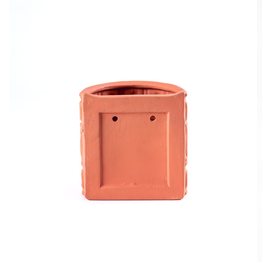 Seletti Terracotta Wall Vase Greche Sottocosto