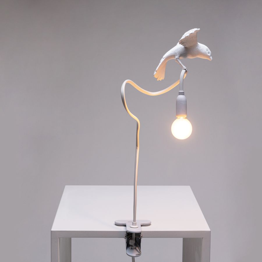 Seletti Sparrow Lamp with Clamp Offerta Anniversario