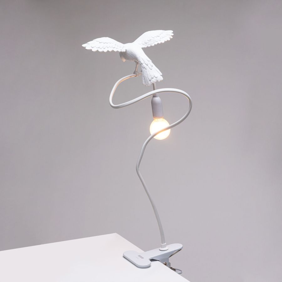 Seletti Sparrow Lamp with Clamp Offerta Anniversario