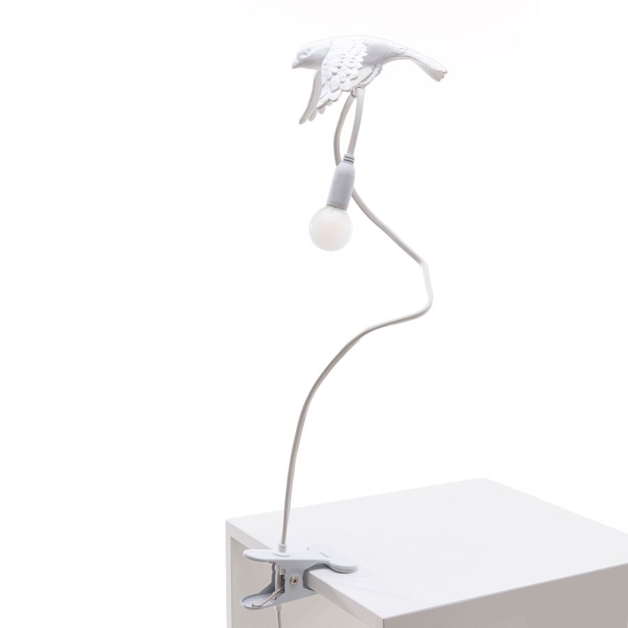 Seletti Sparrow Lamp with Clamp Smaltimento dello stoccaggio