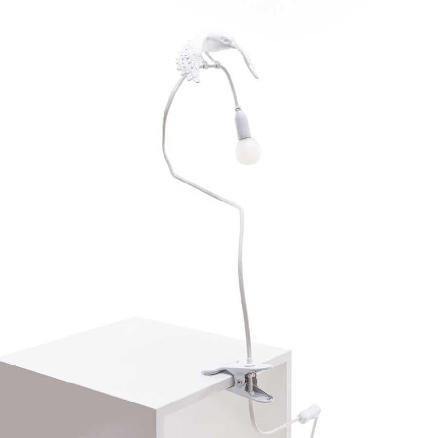 Seletti Sparrow Lamp with Clamp Smaltimento dello stoccaggio