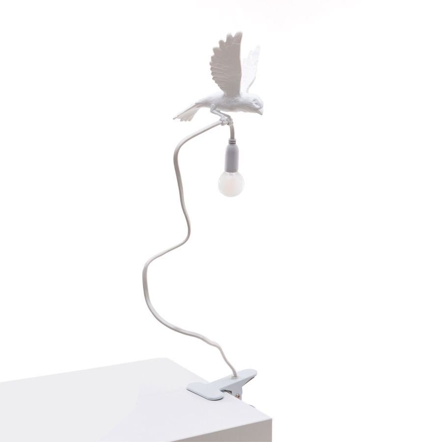 Seletti Sparrow Lamp with Clamp Vendita calda