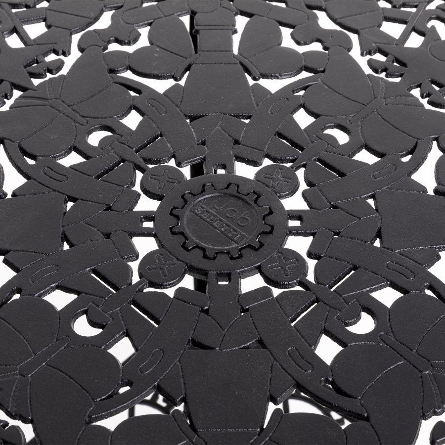Seletti Industry Collection Aluminium Square Table Black 2025