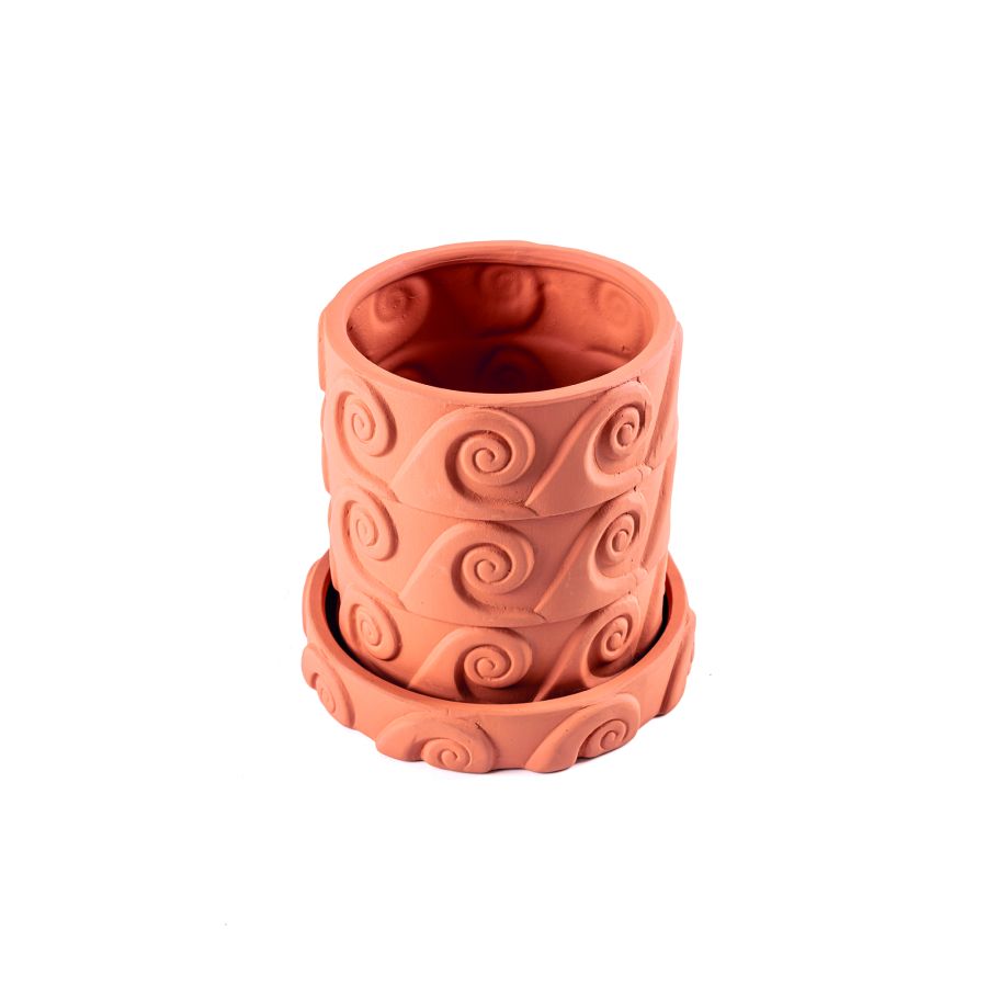 Seletti Terracotta vase Greca Italia