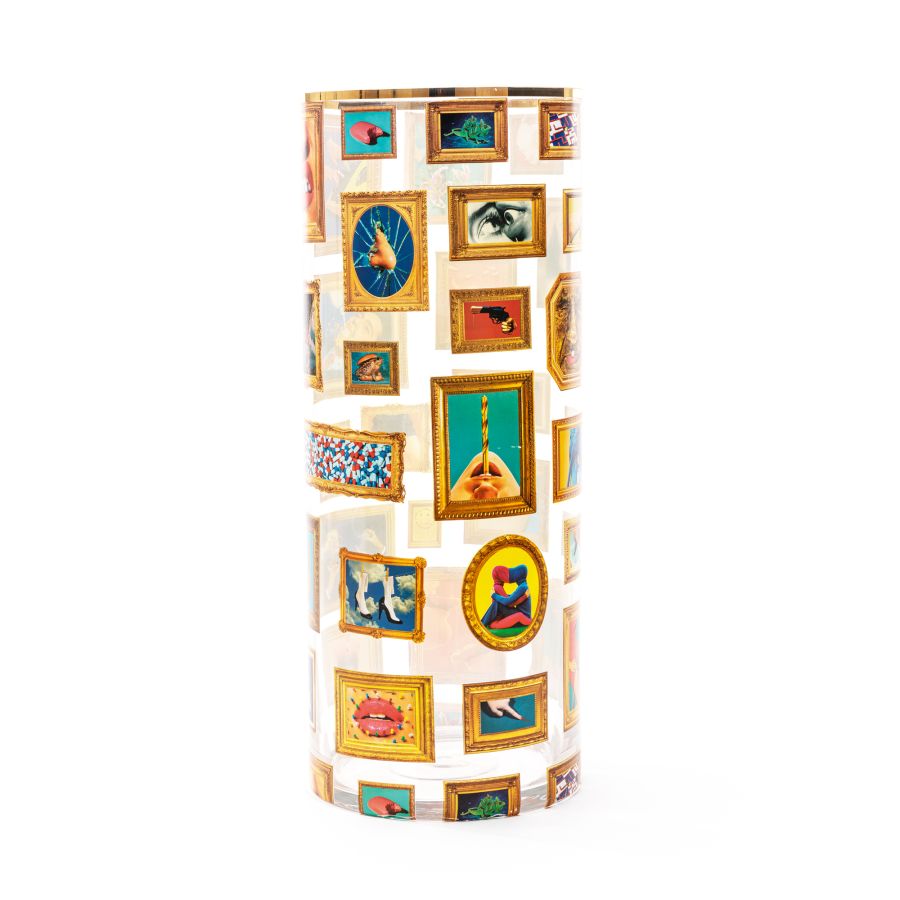 Seletti Glass Vase Frames Cylindrical large Offerta Pasqua