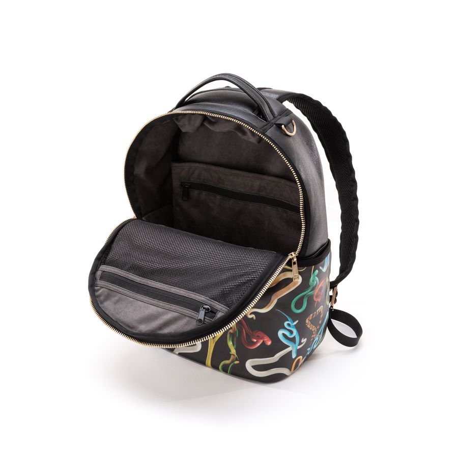 Seletti Travel Kit Rucksack Black Lipstick Lightning offer