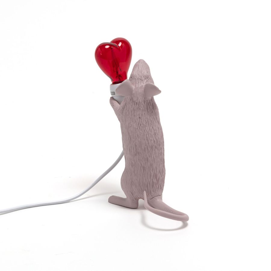 Seletti Mouse Lamp Love Edition Comprane uno, ottenene uno gratis