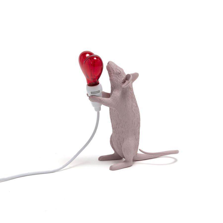 Seletti Mouse Lamp Love Edition Comprane uno, ottenene uno gratis