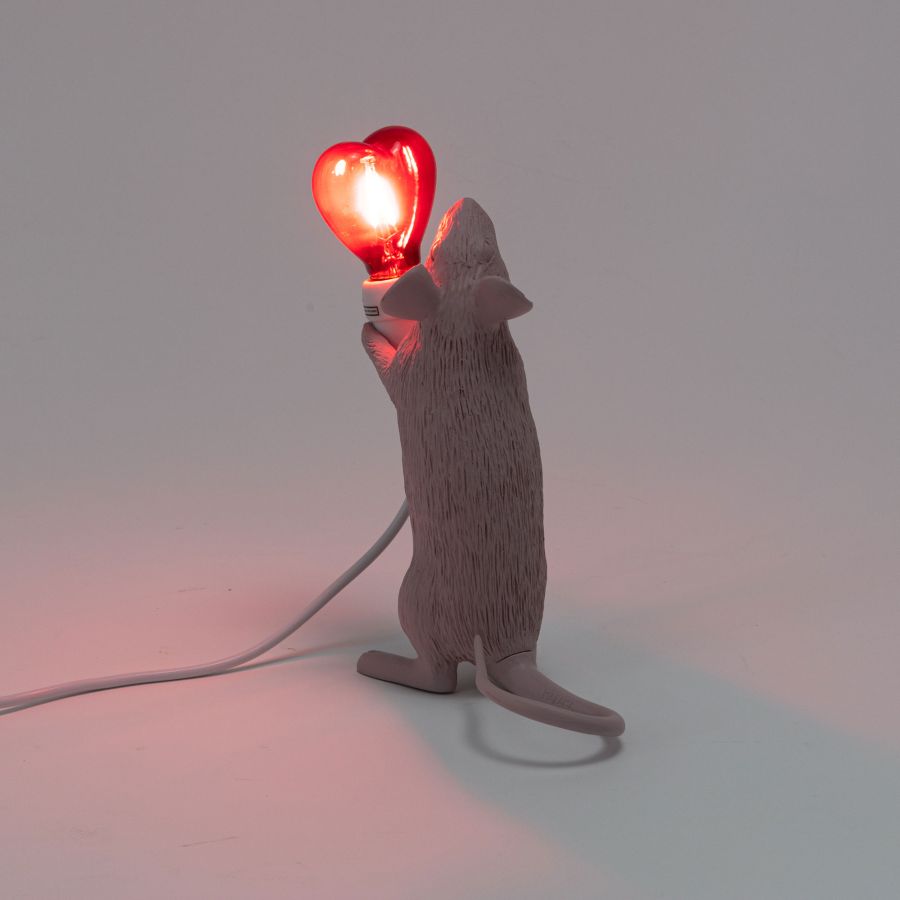 Seletti Mouse Lamp Love Edition Comprane uno, ottenene uno gratis