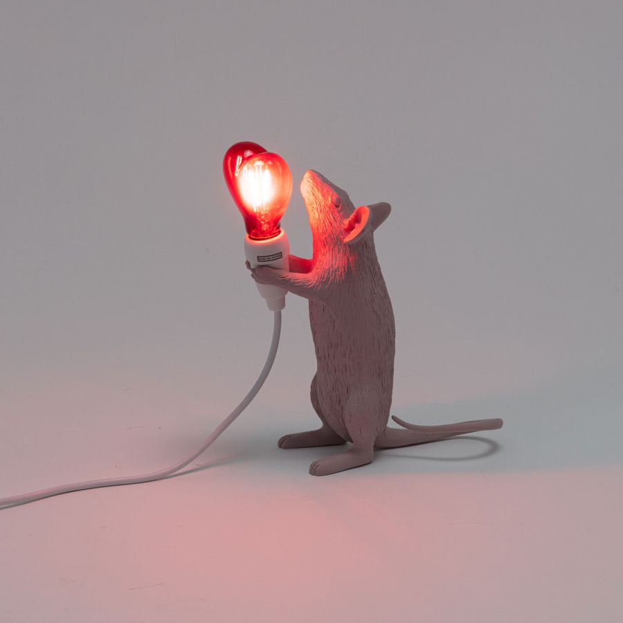 Seletti Mouse Lamp Love Edition Comprane uno, ottenene uno gratis