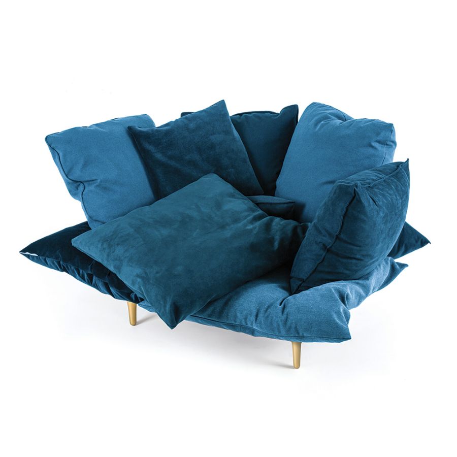 Seletti Comfy Armchair Turquoise 50% di sconto con spedizione gratuita