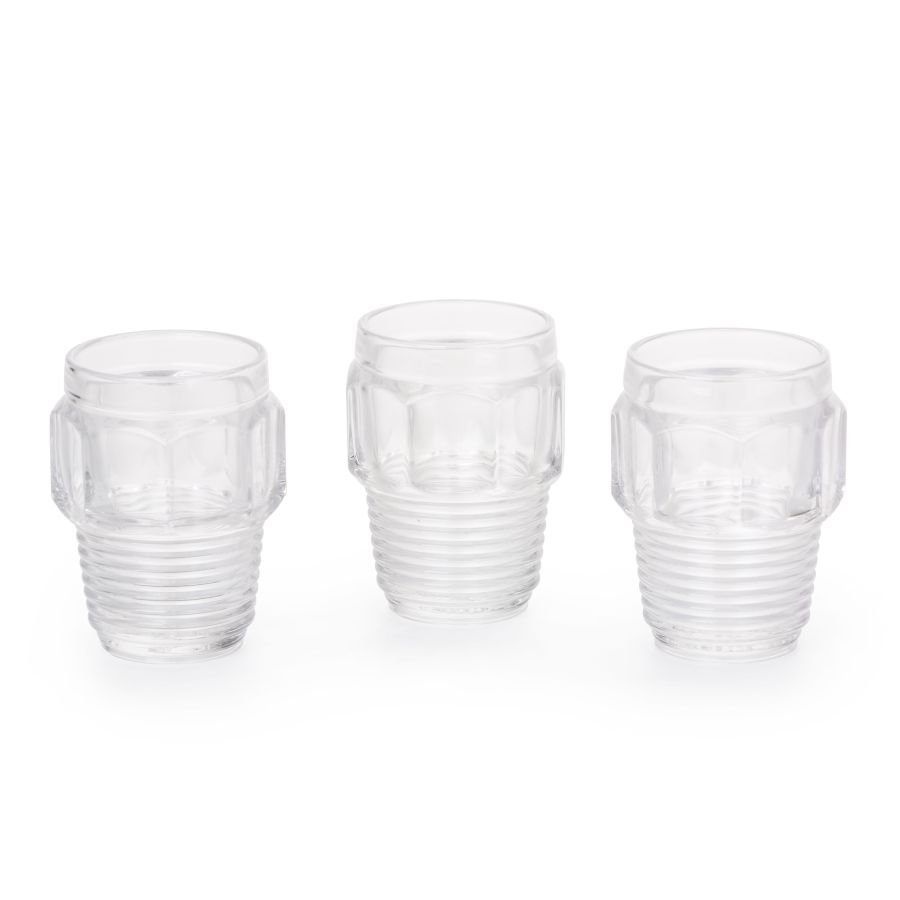 Seletti Machine Collection Drinking glass set of 3 Promozione Limitata