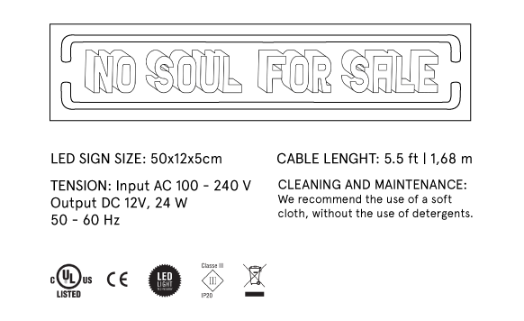 Seletti NO SOUL FOR SALE Offerta Anniversario