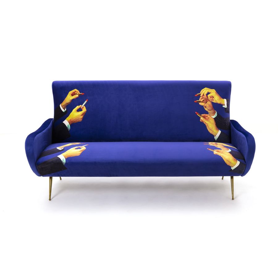 Seletti Sofa Three Seater Lipsticks Promozione temporanea