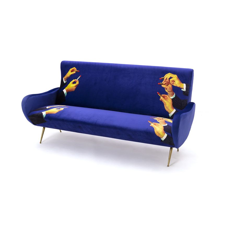Seletti Sofa Three Seater Lipsticks Promozione temporanea