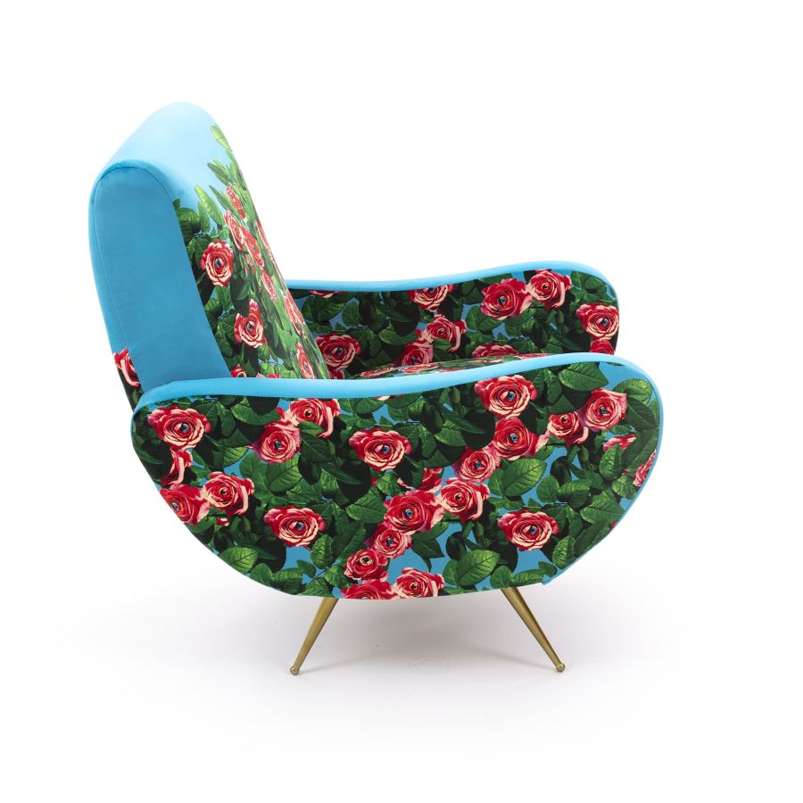 Seletti Armchair Roses Sostegno trimestrale