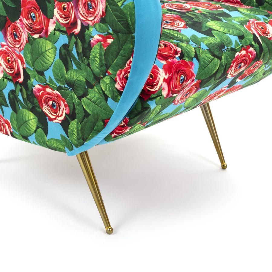 Seletti Armchair Roses Sostegno trimestrale