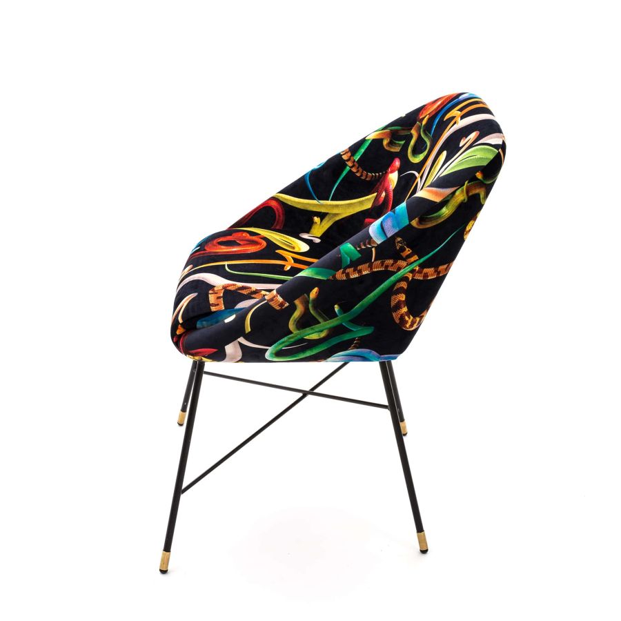 Seletti Padded Chair Snakes Fino al 55% di sconto