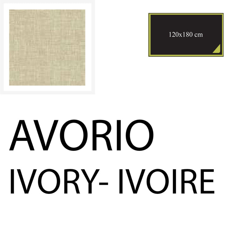 Serafino Zani Tovaglia 180x120 cm Avorio