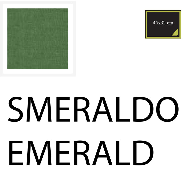 Serafino Zani Americana 45x33 cm - 10pz Smeraldo