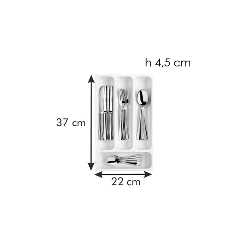 Tescoma PORTA POSATE DA CASSETTO 370x222 mm In Linea