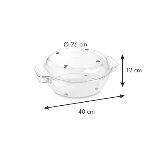 Tescoma ROSTIERA TONDA CON COPERCHIO Fino Al -60%