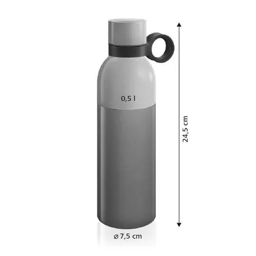 Tescoma BOTTIGLIA TERMICA IN ACCIAIO INOX 0.5 L BICOLORE In Vendita