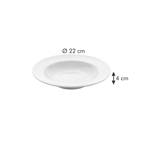Tescoma PIATTO FONDO CON BORDO A RILIEVO Convenienza