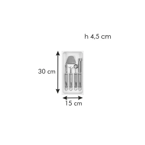 Tescoma PORTA UTENSILI DA CASSETTO 296x148 mm Offerta per la Festa della Mamma