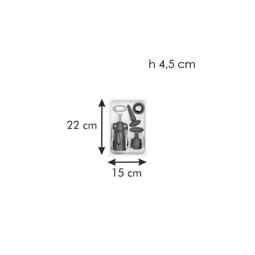 Tescoma PORTA UTENSILI DA CASSETTO 222x148 mm Offerta San Valentino