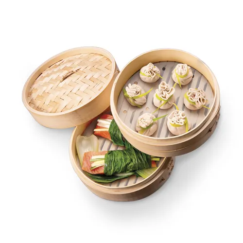 Tescoma CUOCIVAPORE IN BAMBOO 2 CESTELLI Affare Del Giorno