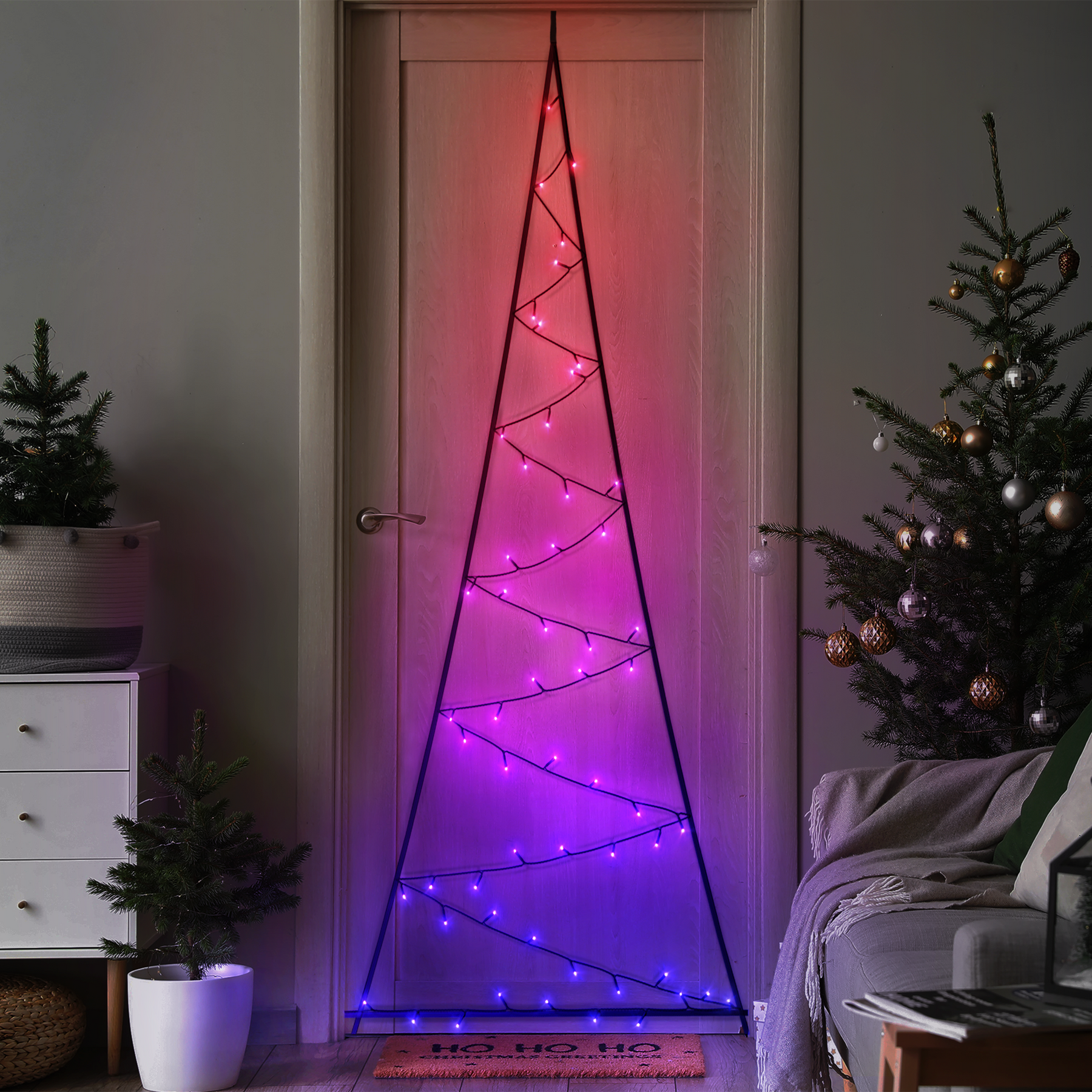 Twinkly Light Tree 2D Online